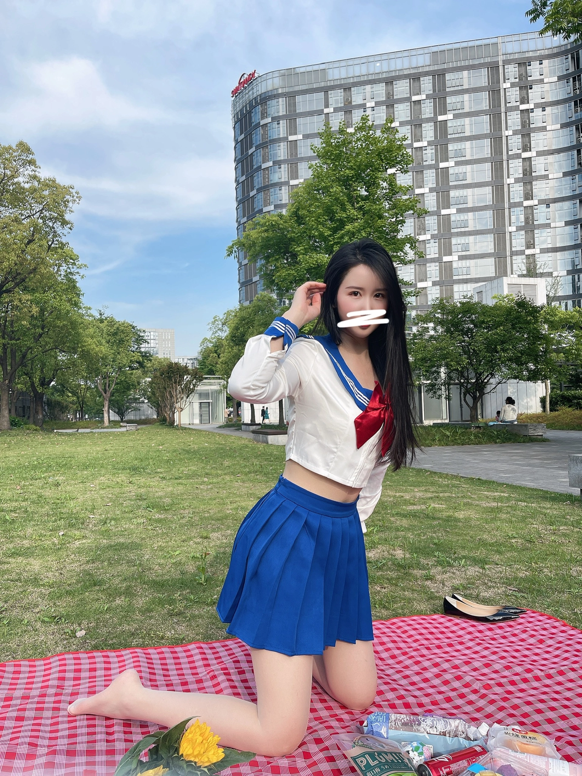 软妹小九九[July芝岚] - NO.002 户外野餐 1